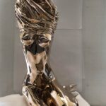 Polished Sculture of Woman